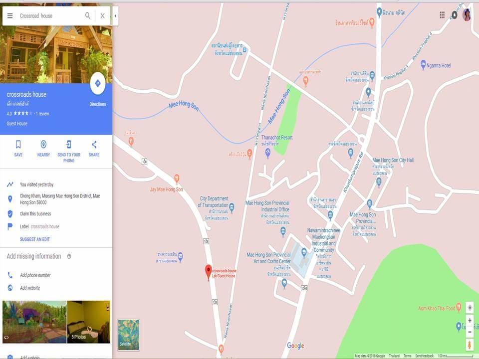 Crossroads House Mae Hong Son Quarto foto